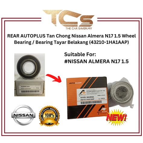 Tan Chong Autoplus Rear Wheel Bearing Bearing Tayar Belakang Nissan