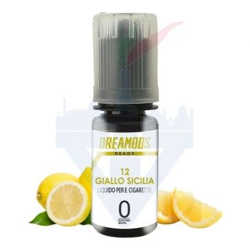 GIALLO SICILIA No 12 Fruttati Liquido Pronto 10ml Dreamods