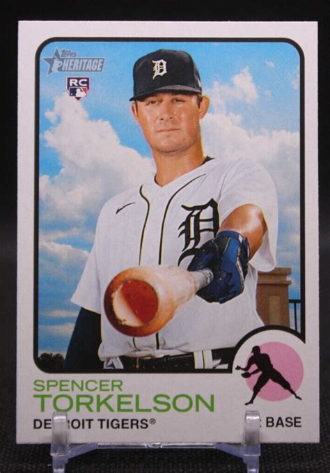 Spencer Torkelson Topps Heritage High Number Rookie Card Rc