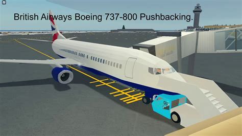 British Airways Boeing 737 800 Crash Crash Movie Roblox Ptfs Youtube