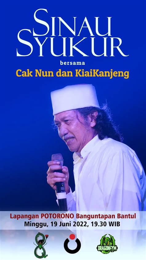 Sinau Syukur Bersama Cak Nun Dan KiaiKanjeng CakNun