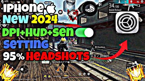 Iphone New 2024 Headshot Setting ⚙️ Iphone New 2024 Dpi Settings ⚙️