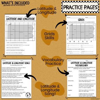 Map Skills - Latitude - Longitude - Meridians - Parallels - U.S./World