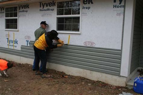 The Siding Installation Is Complete