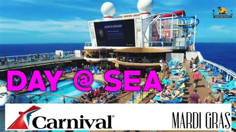 Carnival Mardi Gras A Day At Sea Oakland Travel Youtube