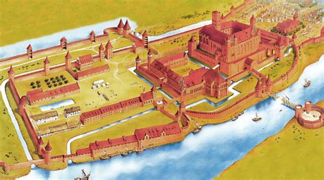 Malbork - Teutonic Castle - Ancient and medieval architecture