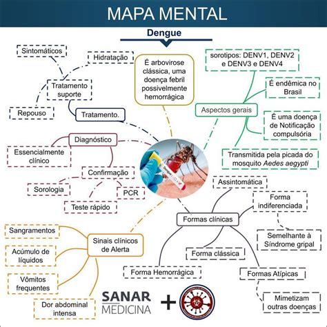 Mapa Mental Da Dengue FDPLEARN