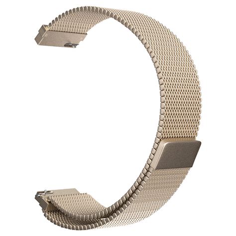 Garmin Lily Milanese Band Champagne Goud Smartwatchbanden Nl