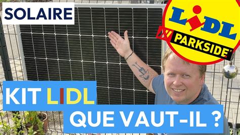 Panneau solaire LIDL à 199 le TEST ULTRA COMPLET YouTube