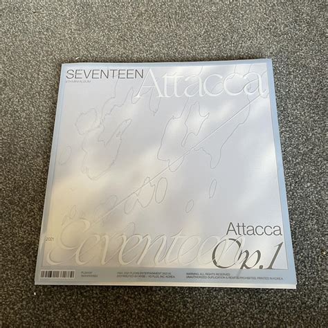 Seventeen Attacca Album Op 1 Version Have all three... - Depop