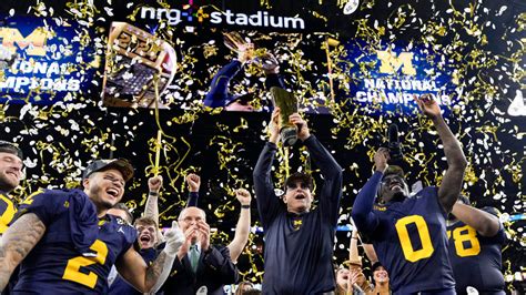 Michigan Overpowers Washington 34 13 As Jim Harbaugh Delivers A