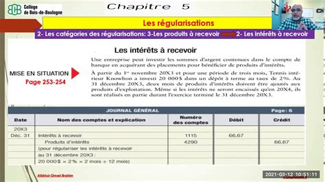 Comptabilit Les Critures De R Gularisation Les Produits