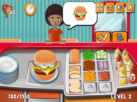 Burger Queen Jeu En Ligne Jeux Pomu