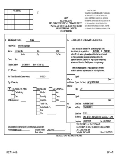 Fillable Online Hfs Illinois 2355 Royal Blvd Fax Email Print PdfFiller