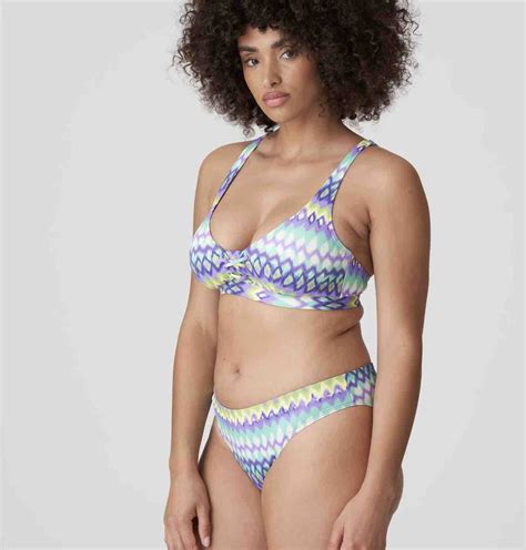 Primadonna Swim Holiday Plunge Bikini Top Storm In A D Cup Aus