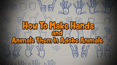 How To Make Hands And Animate Them In Adobe Animate Youtube