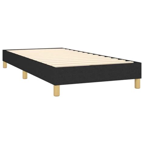 Cya Sommier Ressorts De Lit Noir X Cm Tissu A Nouveau