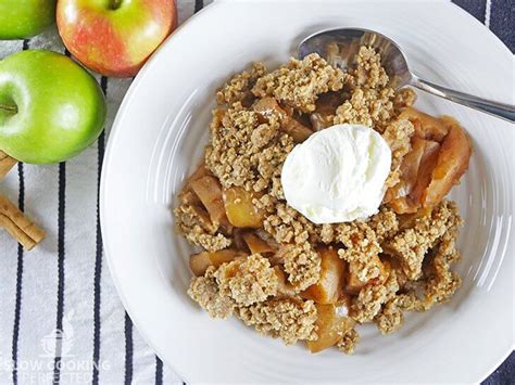 Slow Cooker Apple Crisp Slow Cooking Perfected