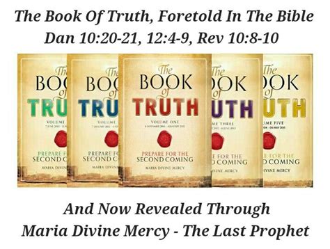 The Book Of Truth 5 Volumes Maria Divine Mercy Divine Mercy