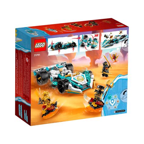 Lego Ninjago Zanes Dragon Power Spinjitzu Racing Car