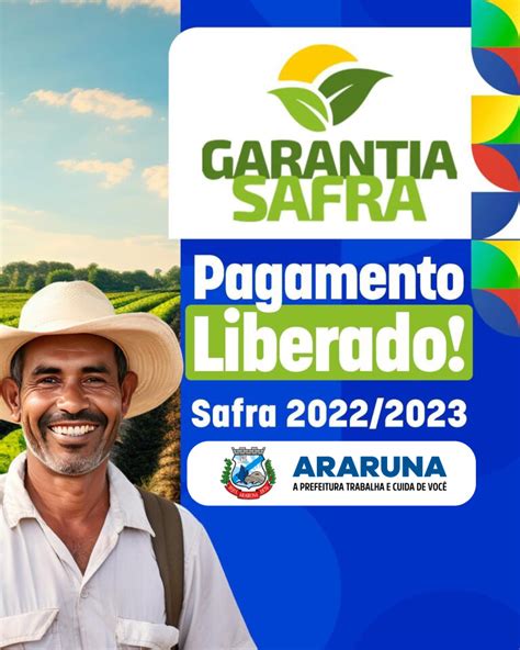 Liberado O Pagamento Do Garantia Safra Para Os Agricultores