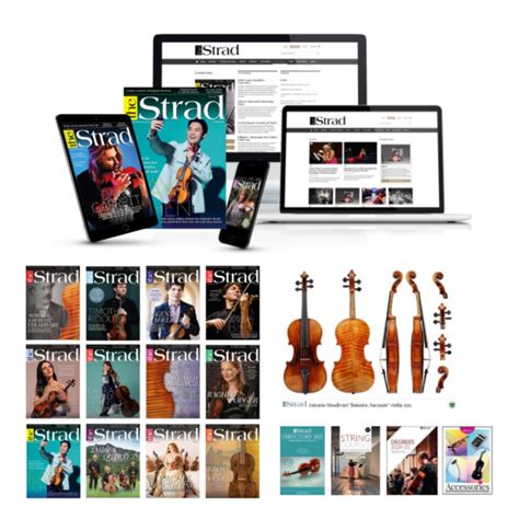 strad digital subscription  strad shop