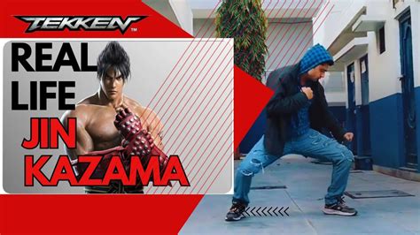 Real Life Jin Kazama Jin Kazama Intros And Win Poses In Real Life