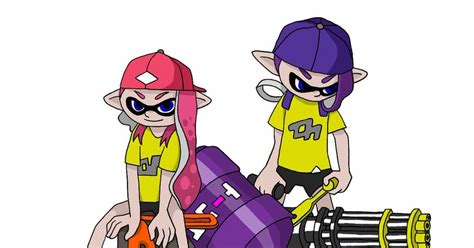 Splatoon Inkling Poses 1 Daisytailsのイラスト Pixiv