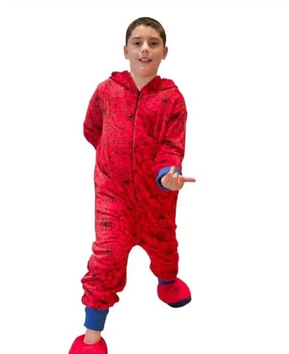 comprar Pijama Kigurumi Spiderman Hombre Araña Algodón Y Friza