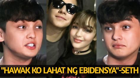 Si Seth Fedelin Pala Ang May Hawak Ng Ebidensya Na May Relasyon Talaga