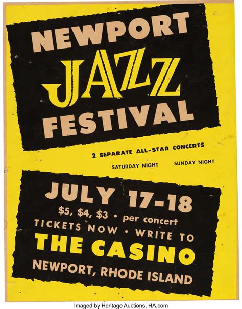 Newport Jazz Festival | The Music Museum of New England