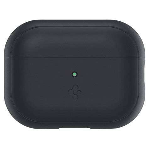 Case Apple Airpods Pro Spigen Silicone Fit Strap Black All Gsm