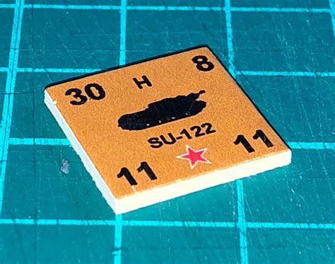 Panzerblitz Unofficial Guide Counters Set Of For Avalon Hill