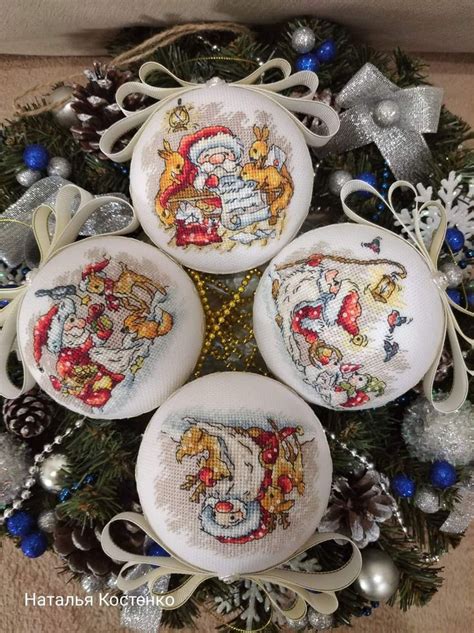 Christmas Cross Stitch Ornaments