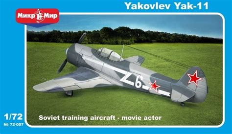 Mikro Mir 72007 The Yakovlev Yak 11 NATO Reporting Name Moose