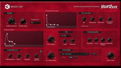 Eplex7 DSP Releases Neopsy Kick Artificial Kick Drum Generator