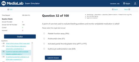 Phlebotomy Exam Simulator LabCE