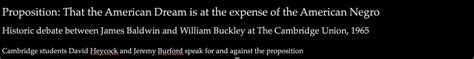 Baldwin Buckley Debate Large Banner : Free Download, Borrow, and ...