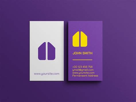 Premium Psd Elegant Business Card Mockup