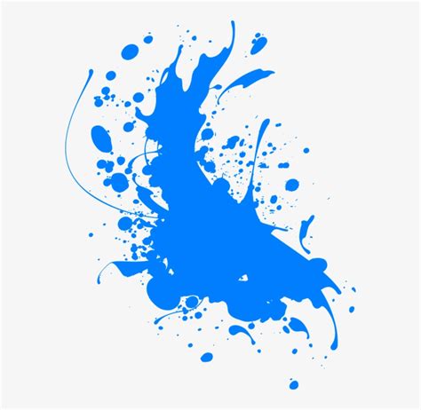 Dark Blue Paint Splash