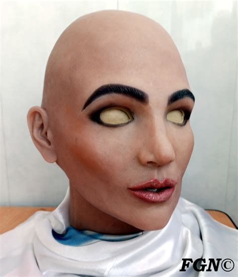 Realistic Female Silicone Mask Hand Made Victoria Etsy