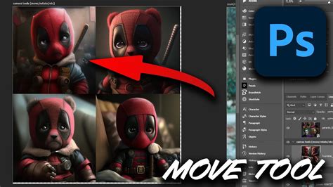 Photoshop Move Tool Tutorial Youtube