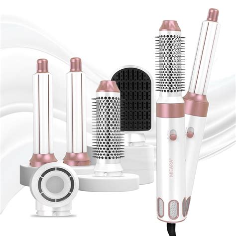 5 In 1 Hot Air Styler Hair Dryer Brush Negative Ionic High Speed Hair Styler Hot Air Brush