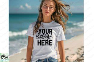 Bella Canvas Summer T Shirt Mockup Graphic By Mockups Up