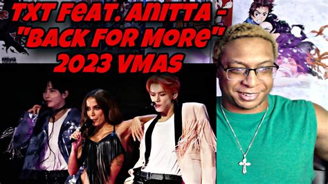 Txt Feat Anitta Back For More Vmas Raection Youtube