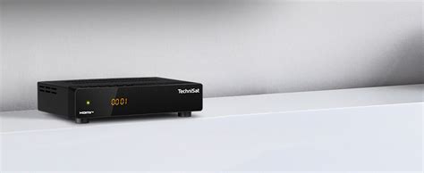 TechniSat HD S 261 Kompakter Digital HD Satelliten Receiver Schwarz