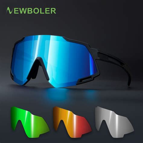 NEWBOLER Gafas Polarizadas De Ciclismo Para Hombre Y Mujer Lentes De