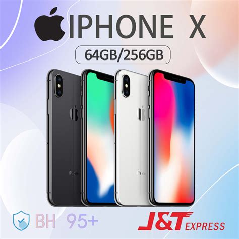 Jual IPHONE X 256GB 64GB ORIGINAL FULLSET MULUS SECOND GOOD CONDITIONS