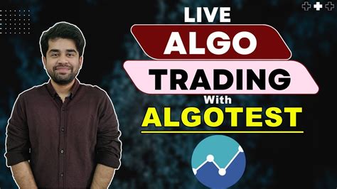 Live Algo Trading With Algotest Harshith Bhardwaj Youtube