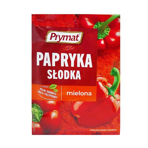 Papryka czerwona słodka mielona Prymat 20g 13126879573 Allegro pl